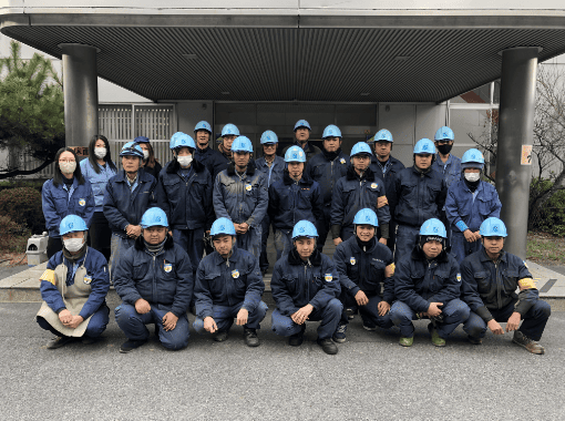 (株)栗本鐵工所　岡山工場内　吉永事務所